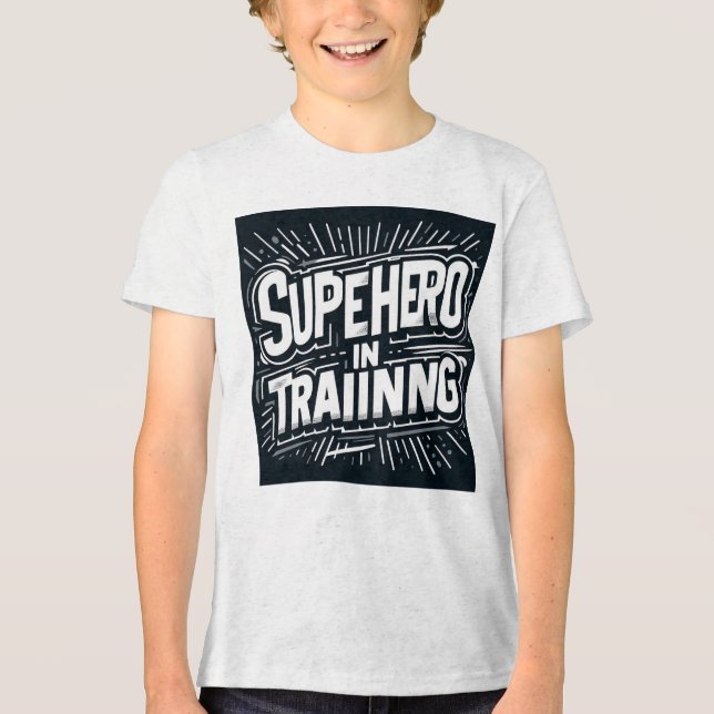 Superhjälte i Träning T Shirt (Framsida)