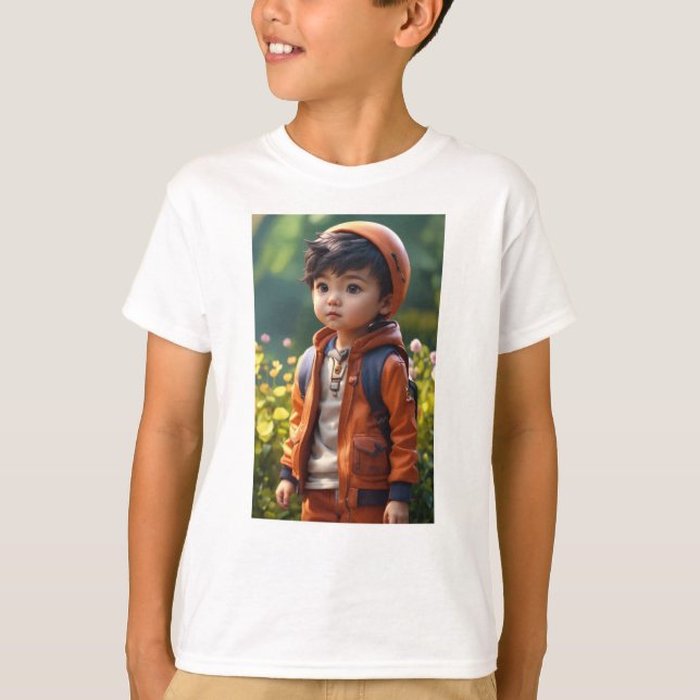 "Superhjälte in Training" "Future Legend" T Shirt (Framsida)