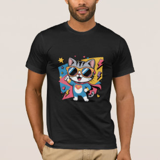 Superhjälte Kitty Kraft T Shirt