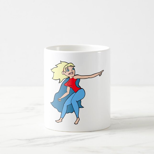 Superhjälte Kvinna Kaffemugg (Skapare uppladdad)