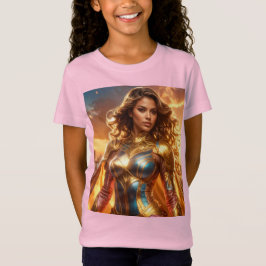SUPERHJÄLTE - KVINNLIG SUPERHJÄLTE T SHIRT