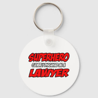 Superhjälte... Lawyer Nyckelring