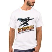 Superhjälte löparmotivation Retro design
