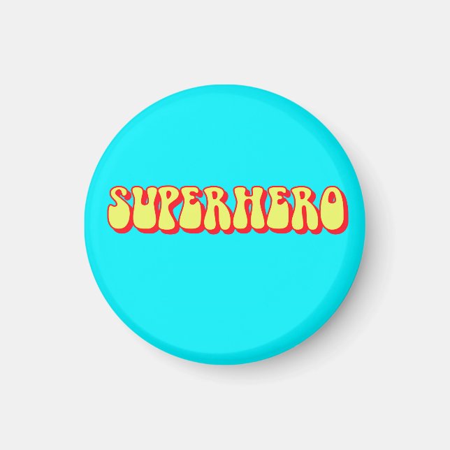 Superhjälte Magnet (Framsidan)