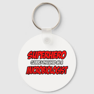 Superhjälte...mikrobiolog Nyckelring