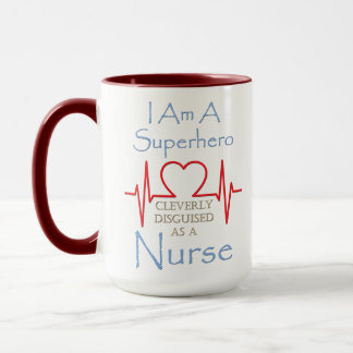 Superhjälte Nurse Giant Coffee Mugg