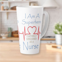 Superhjälte Nurse Giant Coffee Mugg