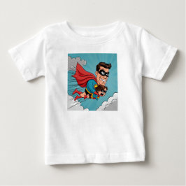 Superhjälte Pappa Småbarn T-shirt