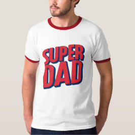 Superhjälte Pappa T Shirt