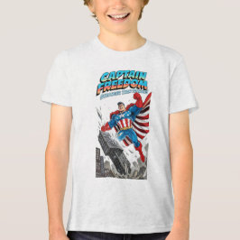Superhjälte Patriotisk USA Frihet T-shirt för pojk