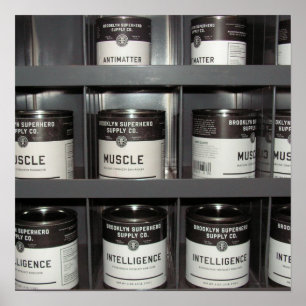 Superhjälte Supplies Poster