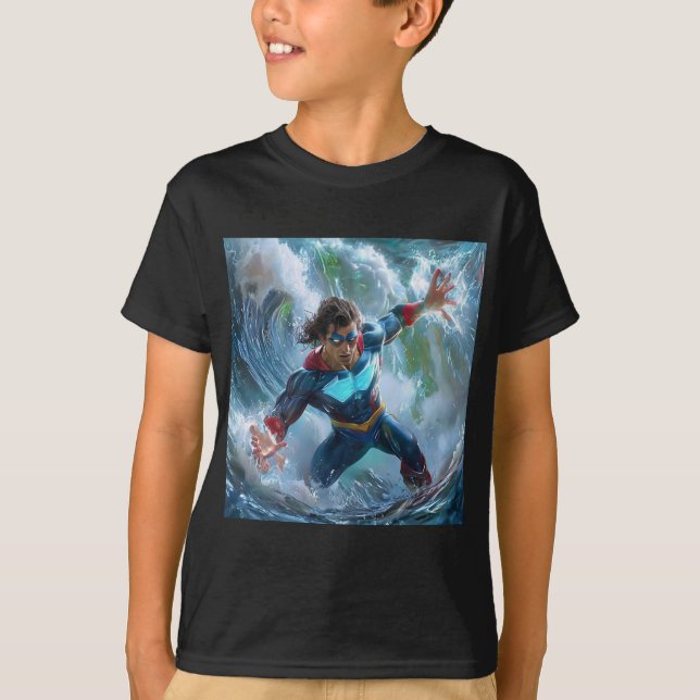 Superhjälte T Shirt (Framsida)