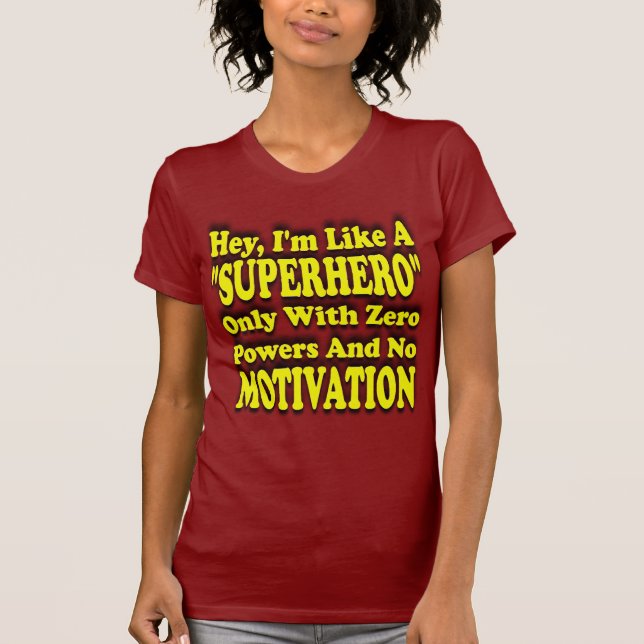 Superhjälte Tee (Framsida)