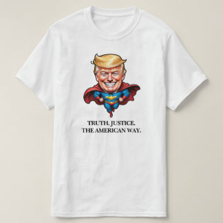 Superhjälte Trump T Shirt