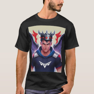 Superhjältedesignen är mycket söt och vacker t shirt