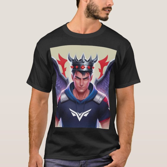 Superhjältedesignen är mycket söt och vacker t shirt (Framsida)