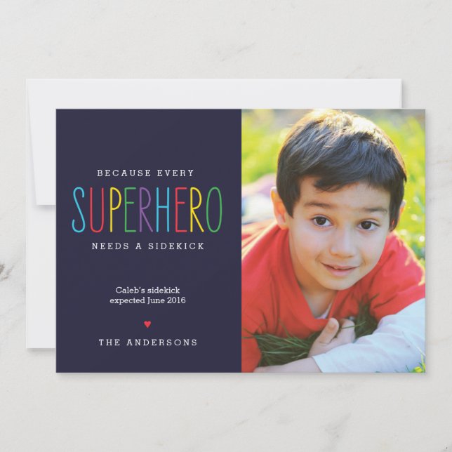 Superhjälten behöver ett meddelande om Sidekick-Gr (Framsida)