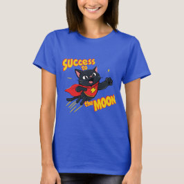 Superhjälten Black Cat - Framgång i Måne T Shirt
