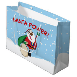 Superhjälten Black Santa Power Gift Bag