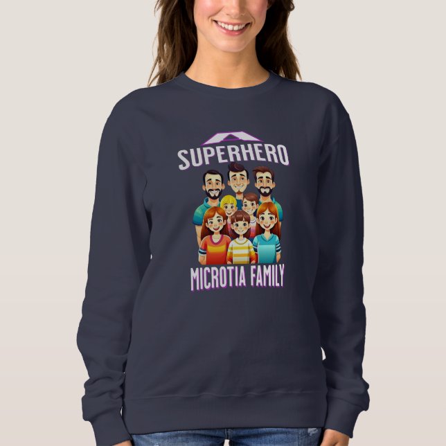 Superhjälten Microtia T Shirt (Framsida)