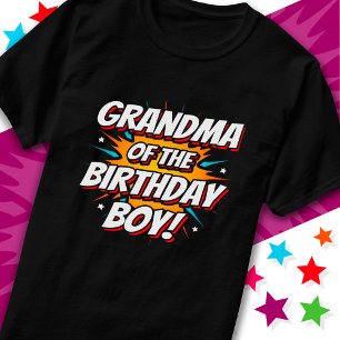 Superhjälten Party Tecknader Morma från Birthday B T Shirt