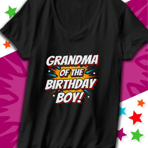 Superhjälten Party Tecknader Morma från Birthday B T Shirt