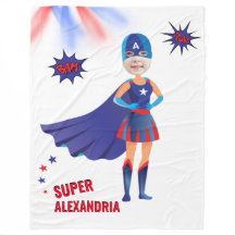 Superhjälten USA Stunning Girl Fantastisk Birthday