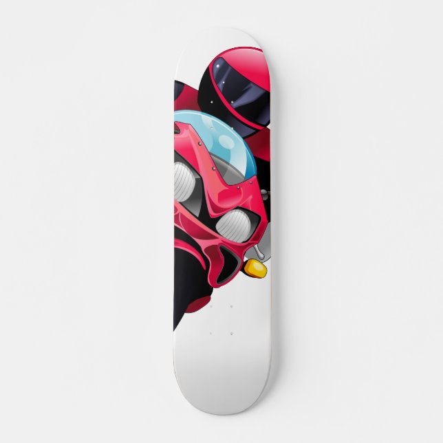 Superhoj Skateboard Bräda 19,5 Cm (Framsida)