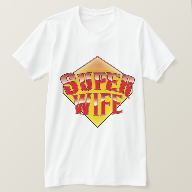 Superhustru T Shirt (Design framsida)