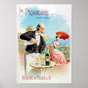 Supérieure för LaPicardine Absinthe konst Poster