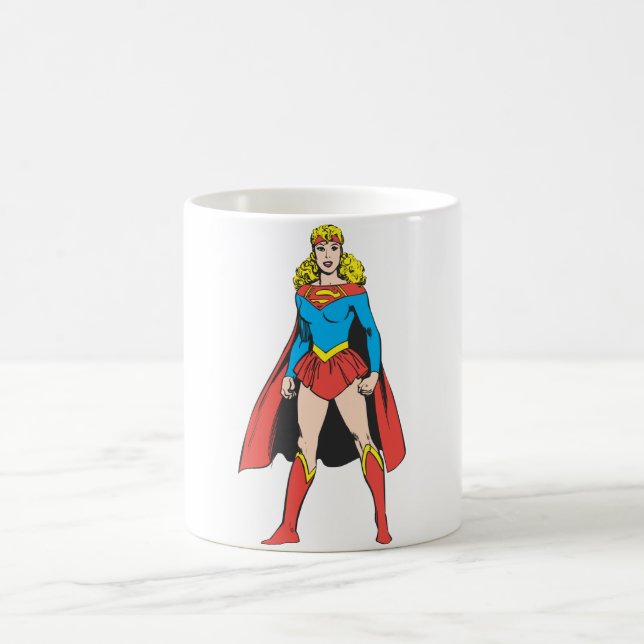 Superigirl Stands Kaffemugg (Center)