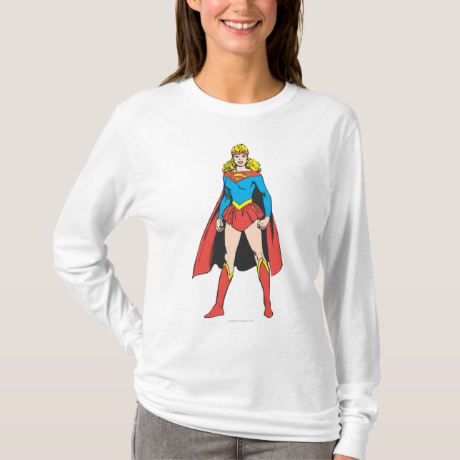 Superigirl Stands T Shirt (Framsida)