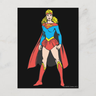 Superigirl Stands Vykort