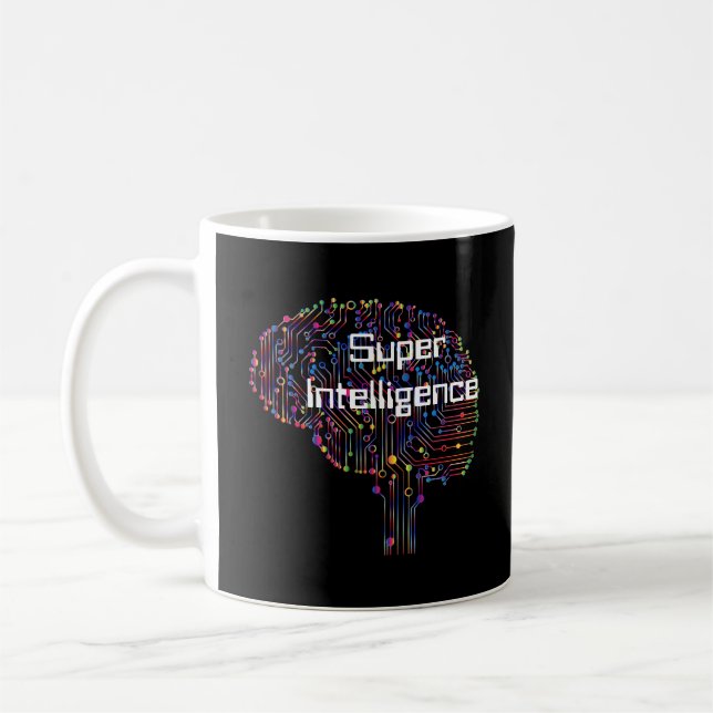 Superintelligentteknologi Kaffemugg (Vänster)