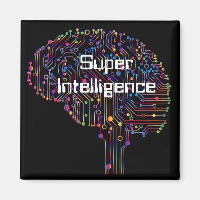Superintelligentteknologi Magnet (Framsidan)