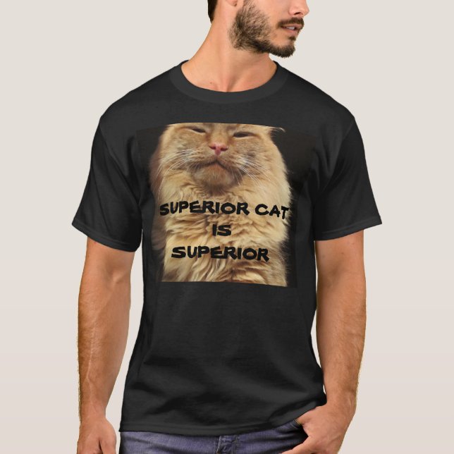 Superior Cat är Superior T-shirt (Framsida)