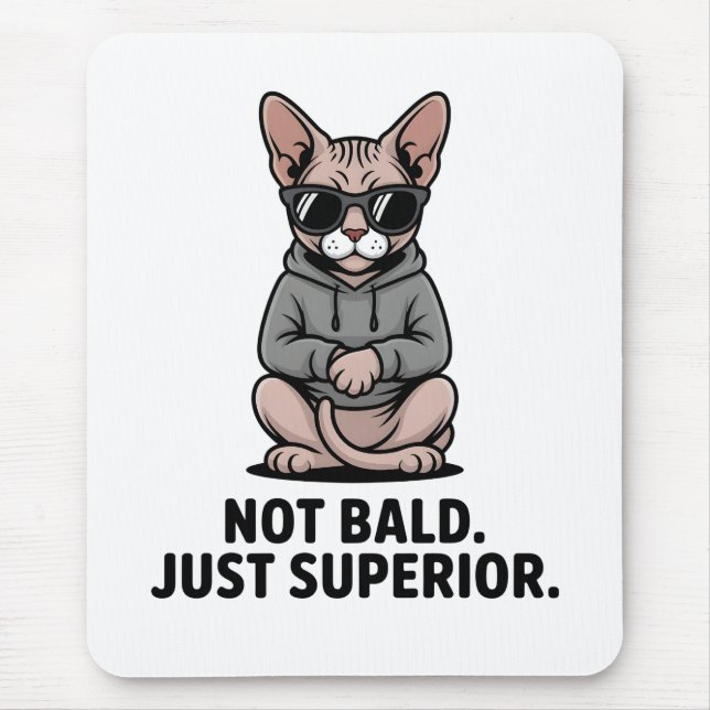 Superior Sphynx Cat Attitude Illustration Musmatta (Framsidan)