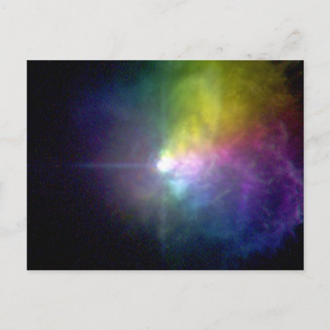 Superjätte Star VY Canis Majoris Vykort (Framsida)