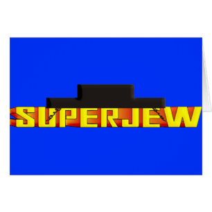 SuperJew Hälsningskort