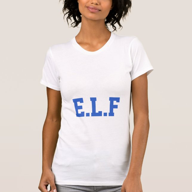 SuperJunior E.L.F t-skjorta Tee (Framsida)