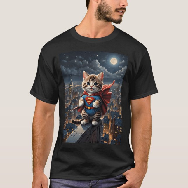 Superkitty T Shirt (Framsida)