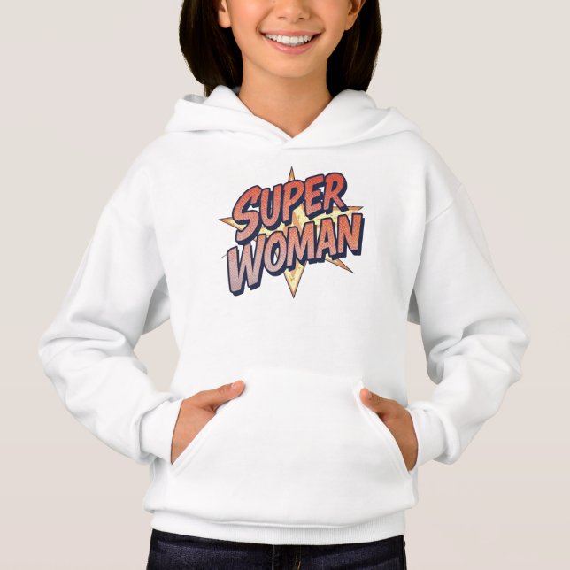 Superkvinna T Shirt (Framsida)