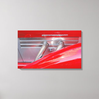 Superladdad Silver Canvastryck