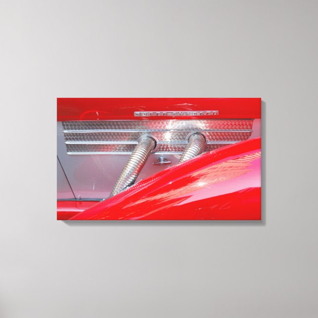 Superladdad Silver Canvastryck (Framsida)