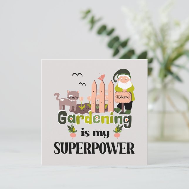  supermakt, Cute Gardener (Stående Fram)