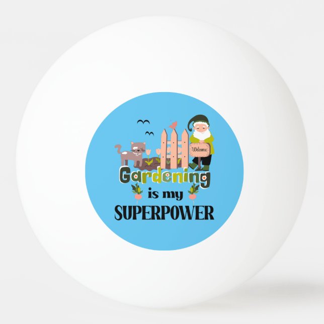  supermakt, Cute Gardener Pingisboll (Framsidan)