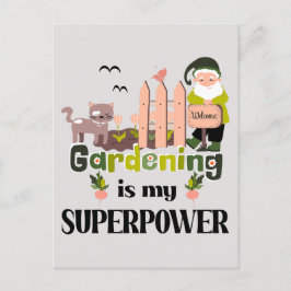  supermakt, Cute Gardener Vykort