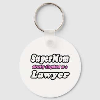 SuperMamma...Lawyer Nyckelring
