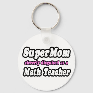 SuperMamma...Math Lärare Nyckelring