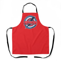 Supermamma retro logotyp stil